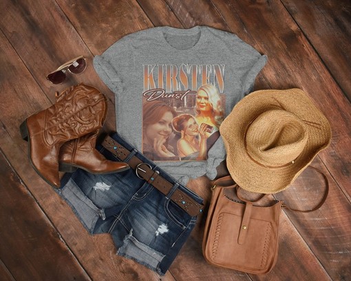 Retro Kirsten Dunst Shirt, Jumanji Homage Tee, Spiderman Fan Tees, 90s Celebrity Vintage Tshirt - Image 3