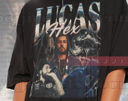 Retro Lucas Hex Shirt, Lucas Hex Vintage T-shirt, Lucas Hex Scranton Rapper Tee, 90s Sweater for Movie Fans - Image 2