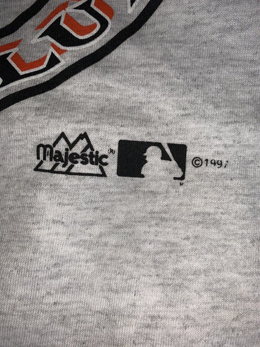 Retro MLB Baseball Tee for Fans: Vintage 90s MLB Baseball Baltimore Orioles Tee Shirt for Fans - Image 2