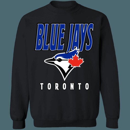 Retro MLB Crewneck Sweatshirt Hoodie Shirt for Toronto Blue Jays Fans - Image 2