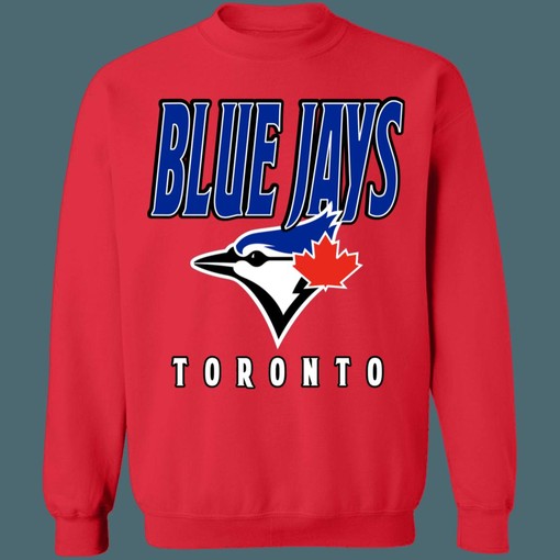 Retro MLB Crewneck Sweatshirt Hoodie Shirt for Toronto Blue Jays Fans - Image 4