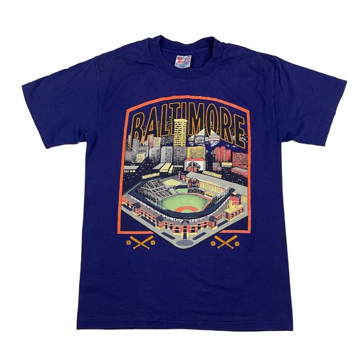 Retro MLB Shirt for Men and Women: Vintage Baltimore Orioles Camden Yards T-Shirt