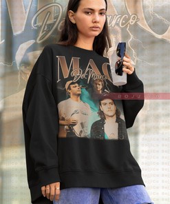Retro Mac Demarco Blue Boy Sweatshirt featuring Salad Days Tee, Chamber Of Reflection, Homage, and Demarco Kind Women