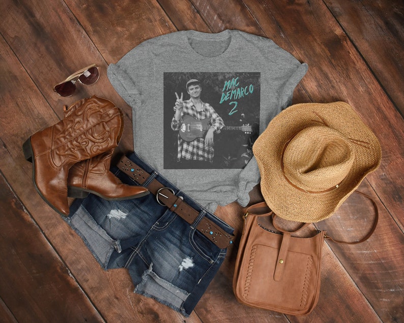 Retro Mac Demarco Chamber Of Reflection Tee featuring McBriare Samuel Lanyon, Fan Tee, Roll Night Club, and Homage - Image 3