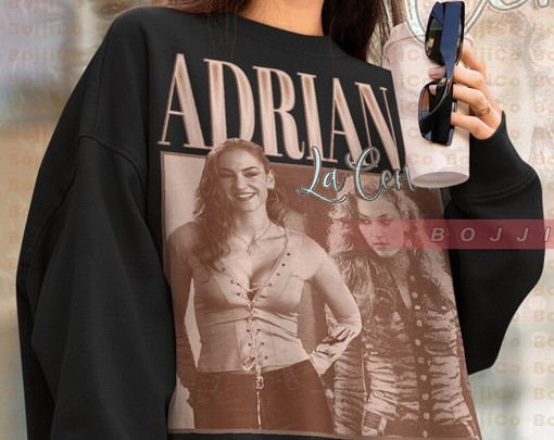 Retro Mafia Sweatshirt, Adriana La Cerva Homage Tee, Made Man La Cosa Nostra Wise Guy Crime Series T-Shirt - Image 4