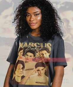 Retro Marcus Baker Fans T-Shirt featuring Ginny & Georgia, Call Out My Name, and 90s Sweater