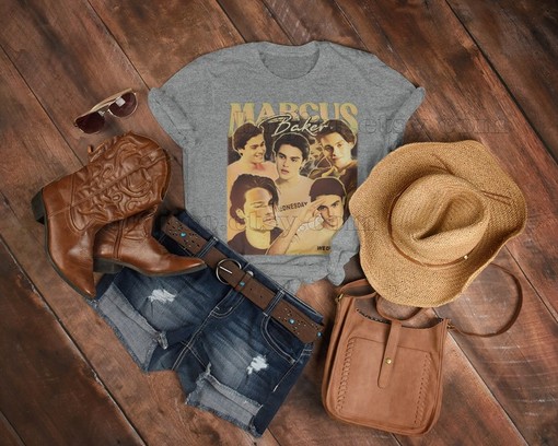 Retro Marcus Baker Fans T-Shirt featuring Ginny & Georgia, Call Out My Name, and 90s Sweater - Image 3