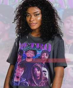 Retro Metro Boomin Hip-Hop Tee - Vintage Movie Shirts for Men - Classic Film T-Shirt
