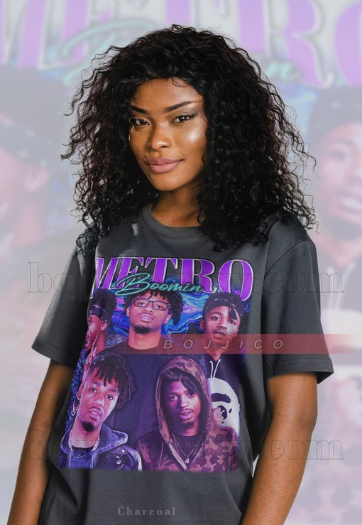 Retro Metro Boomin Hip-Hop Tee - Vintage Movie Shirts for Men - Classic Film T-Shirt