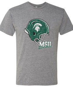 Retro Michigan State Spartans Vintage Script Premium T-Shirt
