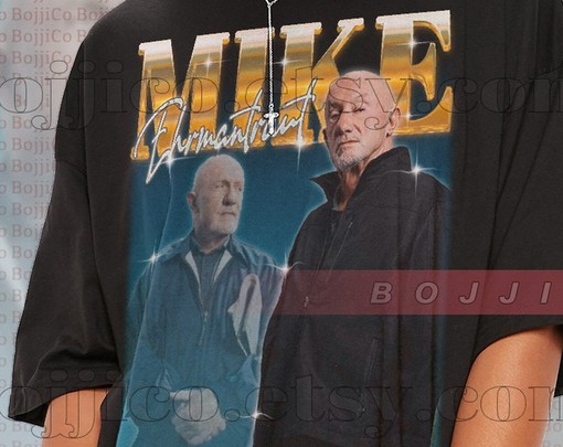 Retro Mike Shirt for Men, Vintage Mike Ehrmantraut Homage Tee, Mike Fan Tshirt, Heisenberg Shirt, Breaking Bad Merch - Image 2