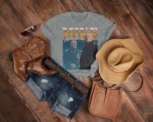 Retro Mike Shirt for Men, Vintage Mike Ehrmantraut Homage Tee, Mike Fan Tshirt, Heisenberg Shirt, Breaking Bad Merch - Image 3