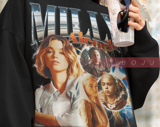 Retro Milly Alcock Sweatshirt - Fan Tee with Vintage Homage to Milly Alcock - Image 4
