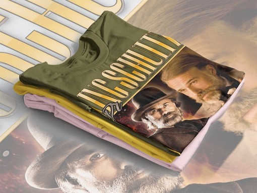 Retro Movie Shirt Christoph Waltz as Dr. Kingschultz in Django Unchained - Image 4
