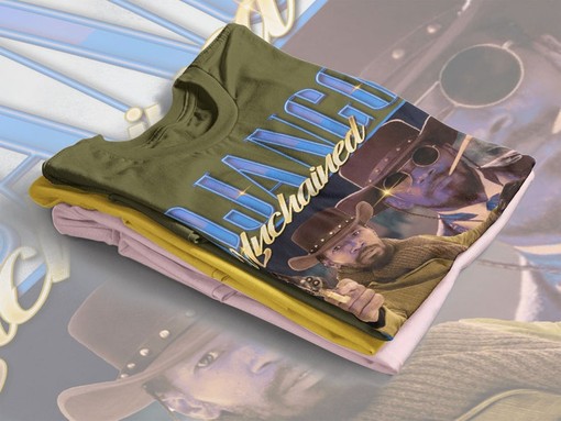 Retro Movie Shirt Django Unchained Homage with Dr. Kingschultz - Image 4
