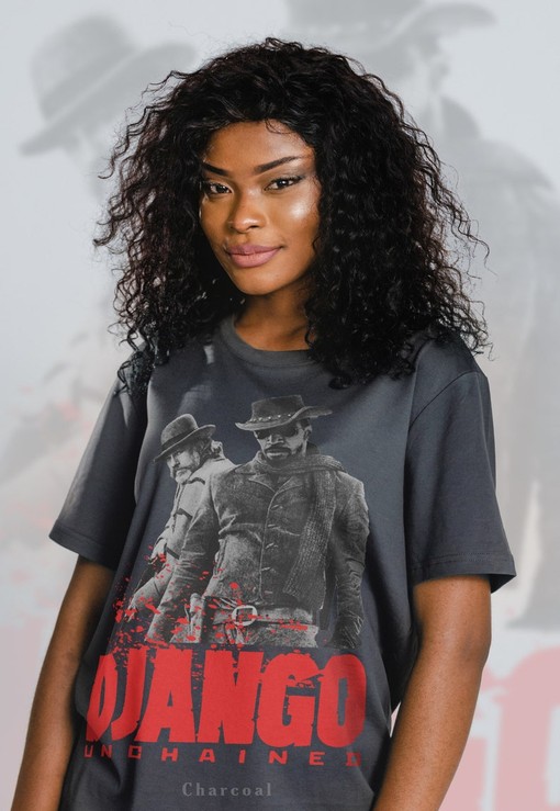 Retro Movie Shirt Django Unchained Tribute with Dr. Kingschultz