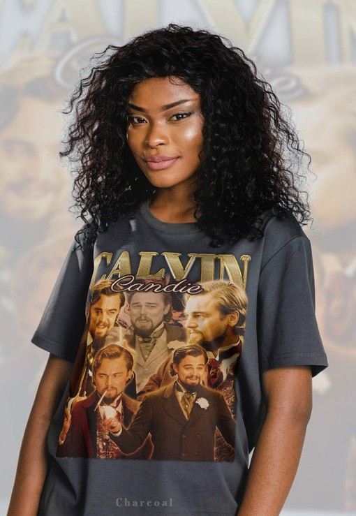 Retro Movie Shirt Leonardo DiCaprio as Calvin Candie in Django Unchained