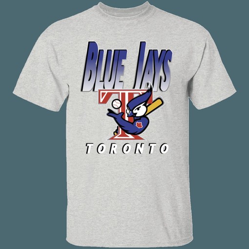 Retro Muscle Bird MLB T-Shirt Sweatshirt Hoodie Gifts for Toronto Blue Jays Fans - Image 4