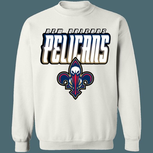 Retro NBA New Orleans Pelicans Vintage Sweatshirt Hoodie Shirt for Fans - Image 3