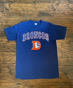 Retro NCAA Denver Broncos Vintage Style Single Stitch Sweatshirt T-shirt, Football Gifts for Fans