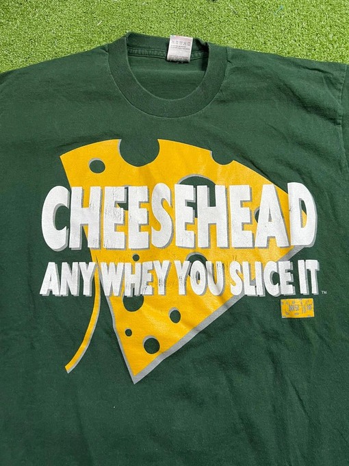 Retro NCAA Green Bay Packers Cheesehead Any Whey You Slice It Sweatshirt T-shirt - Ideal Gift for NFL Fans - Image 2