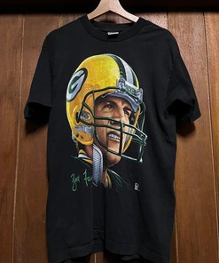 Retro NFL Brett Favre Packers T-Shirt Sweatshirt Pullover Hoodie Gift For Fans