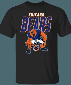 Retro NFL Chicago Bears T-Shirt Hoodie - Must-have for Fans