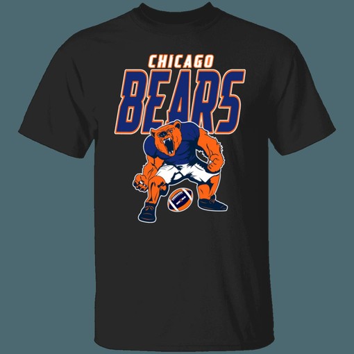 Retro NFL Chicago Bears T-Shirt Hoodie - Must-have for Fans