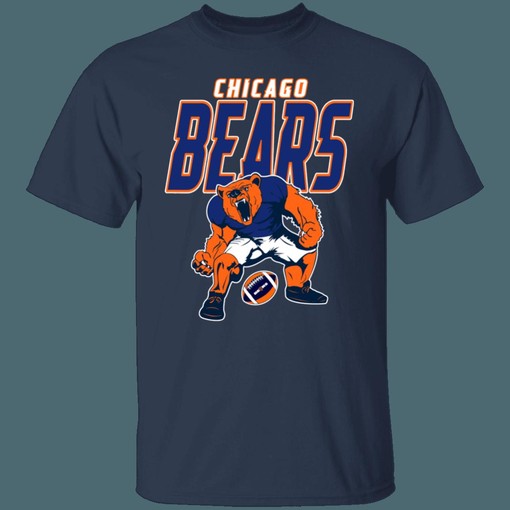 Retro NFL Chicago Bears T-Shirt Hoodie - Must-have for Fans - Image 4
