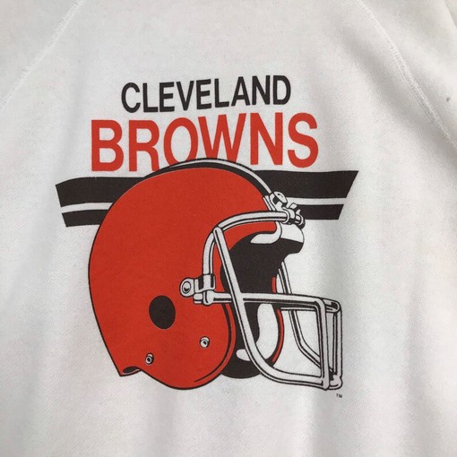 Retro NFL Cleveland Browns Crewneck Sweatshirt - Vintage Style - Image 2