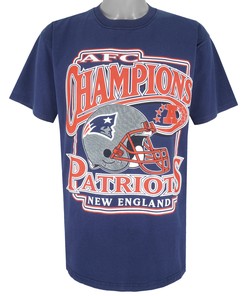 Retro NFL New England Patriots AFC Champions T-Shirt 1990s Vintage Unisex Sport Sweatshirt Hoodie Gift
