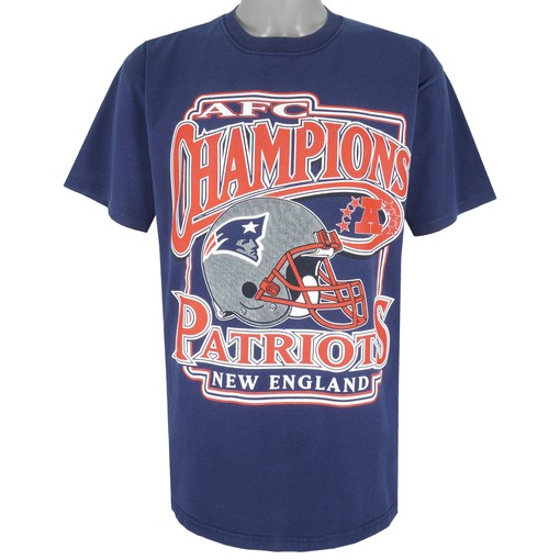 Retro NFL New England Patriots AFC Champions T-Shirt 1990s Vintage Unisex Sport Sweatshirt Hoodie Gift