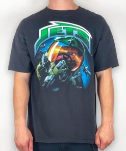 Retro NFL New York Jets Realism T-Shirt Sweatshirt Pullover Hoodie Gift For Fans