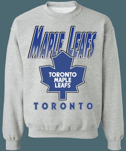 Retro NHL Sweatshirt Hoodie T-Shirt for Toronto Maple Leafs Hockey Lover