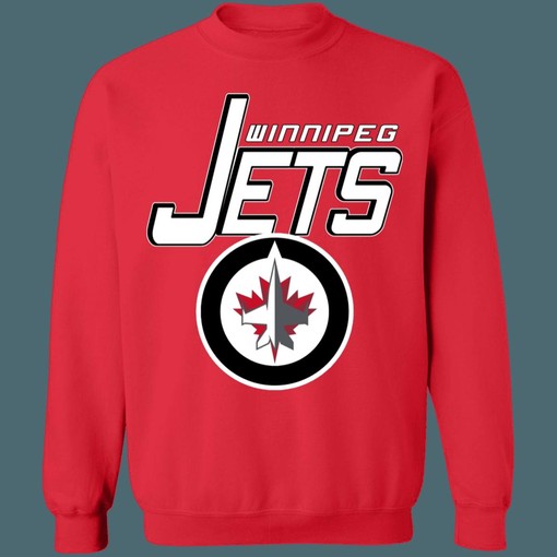 Retro NHL Whiteout Sweatshirt Hoodie T-Shirt for Hockey Lovers in Winnipeg Jets - Image 3