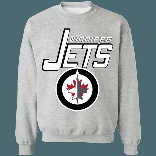 Retro NHL Whiteout Sweatshirt Hoodie T-Shirt for Hockey Lovers in Winnipeg Jets - Image 4