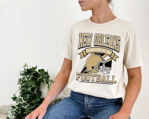 Retro New Orleans Football Team Sweatshirt Shirt for NFL Fans - Image 4