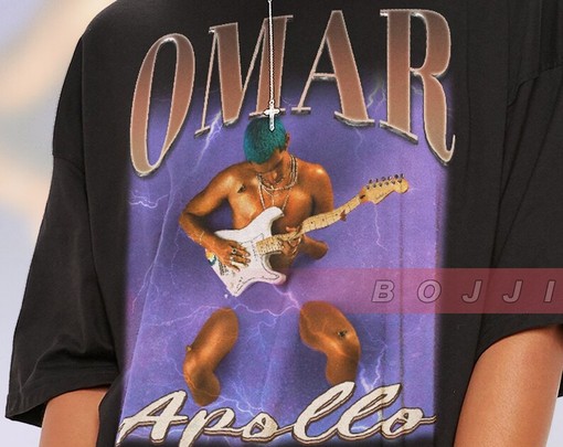Retro Omar Apollo Velasco Shirt, RnB Songwriter Vintage Tee, Homage Artist - Image 2