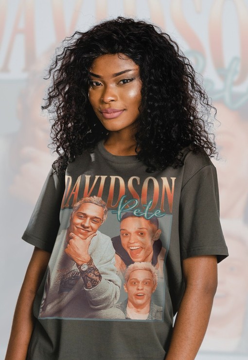 Retro Pete Davidson T-Shirt - Comedian Pete Davidson Tee