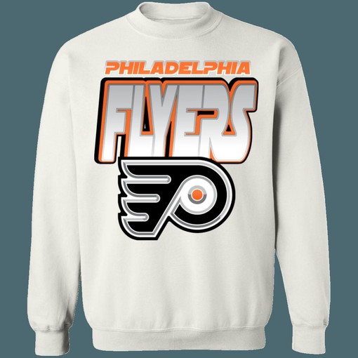 Retro Philadelphia Flyers NHL Hockey Sweatshirt Hoodie T-Shirt - Authentic Style for Hockey Lovers - Image 2