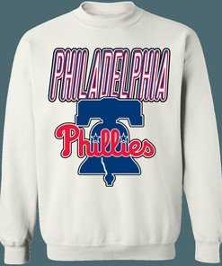 Retro Philadelphia Phillies MLB Crewneck Sweatshirt Hoodie Shirt - Great for MLB Fans