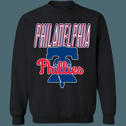 Retro Philadelphia Phillies MLB Crewneck Sweatshirt Hoodie Shirt - Great for MLB Fans - Image 2