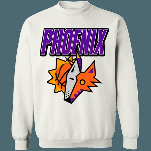 Retro Phoenix Coyotes X Suns NHL X NBA Sweatshirt Hoodie Shirt - Perfect for Basketball and Hockey Fans - Image 3