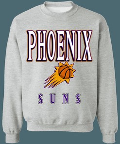 Retro Phoenix Suns NBA Sweatshirt Hoodie - Classic Vintage Design for Fans