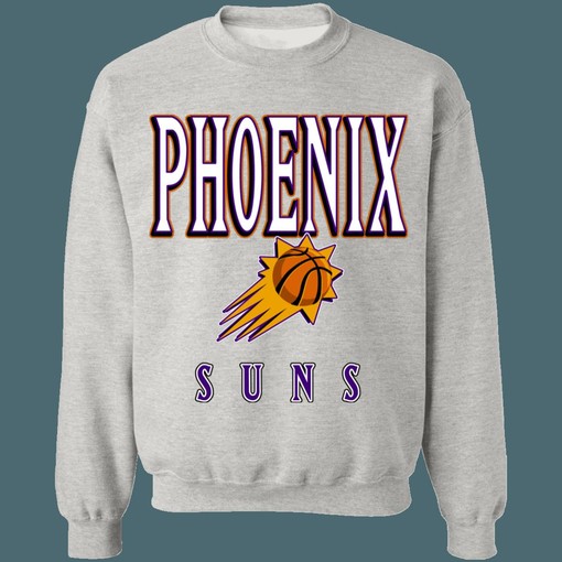 Retro Phoenix Suns NBA Sweatshirt Hoodie - Classic Vintage Design for Fans - Image 4