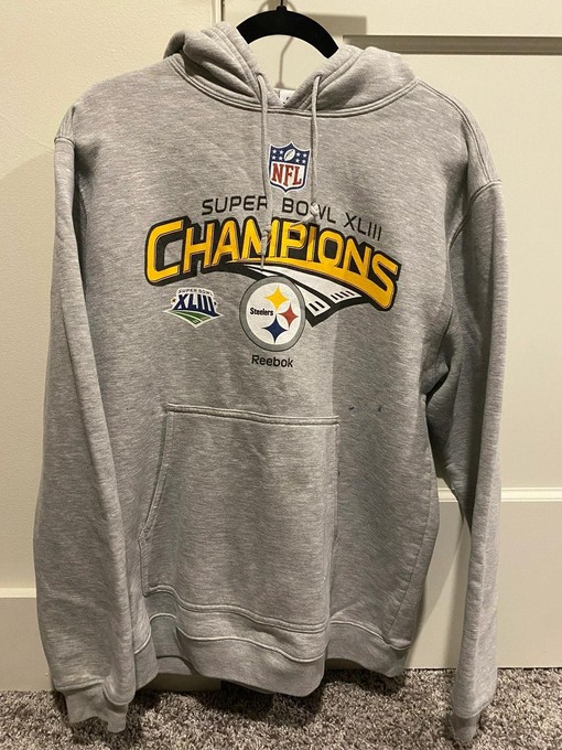 Retro Pittsburgh Super Bowl 2009 NFL Hoodie Sweatshirt - Great Gift for Fans
