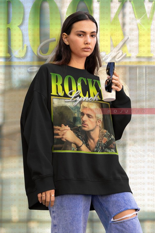 Retro R5 Lynch Band Sweatshirt, Ross Shor Lynch Pop Rock Tee