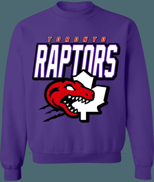 Retro Remix Vintage NBA Sweatshirt Hoodie Shirt for Toronto Raptors Fans - Image 3