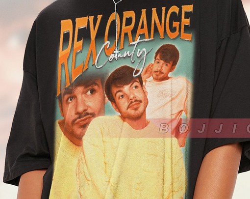 Retro Rex Orange County Homage Shirt - O'Connor Fan Gift - Loving Is Easy Tribute T-Shirt - Image 2