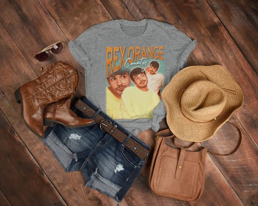 Retro Rex Orange County Homage Shirt - O'Connor Fan Gift - Loving Is Easy Tribute T-Shirt - Image 3